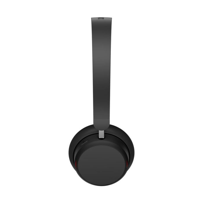 Lenovo 6550 Auriculares Inalámbricos Diadema con Cancelación Activa de Ruido (ANC) y Botón para Microsoft Teams, Negro, USB-C, Bluetooth 5.3
