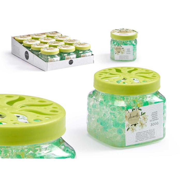 Ambientador Bolas Gel Jazmin 300 Gr Acorde 8.5x9x8.5 cm Verde (12 Unidades) Ambientador Bolas Gel Jazmin 300 Gr Acorde 8.5x9x8.5 cm Verde (12 Unidades)