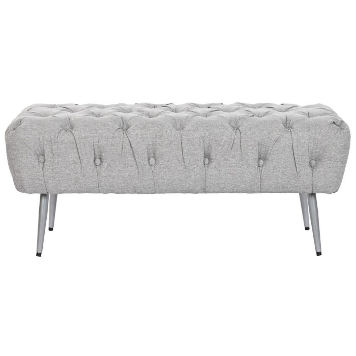 Descalzadora Chic DKD Home Decor Gris Plateado 46 x 42 x 103 cm 1