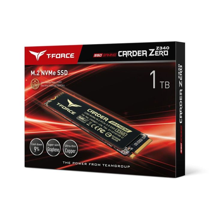 Disco Duro Team Group CARDEA ZERO Z340 Interno SSD 1 TB 1 TB SSD 1