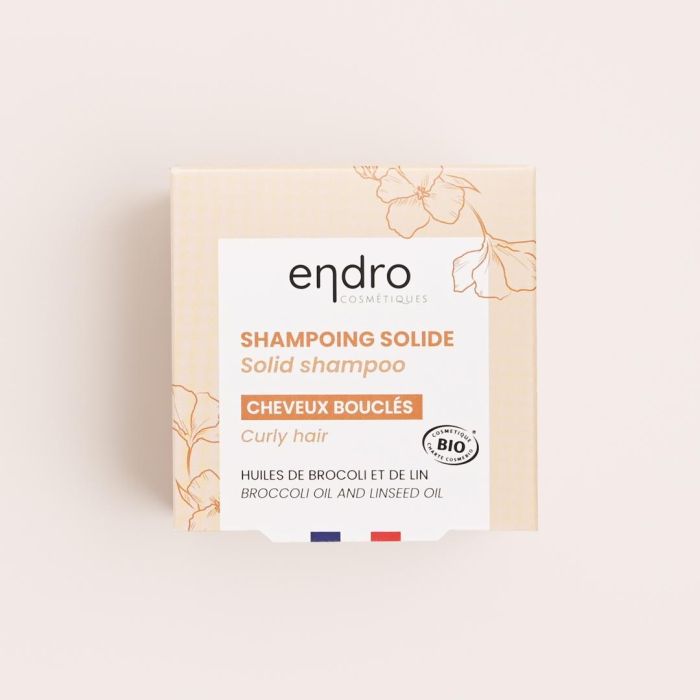 ENDRO COSMETIQUES Champú Sólido para Cabello Rizado 85 Gr