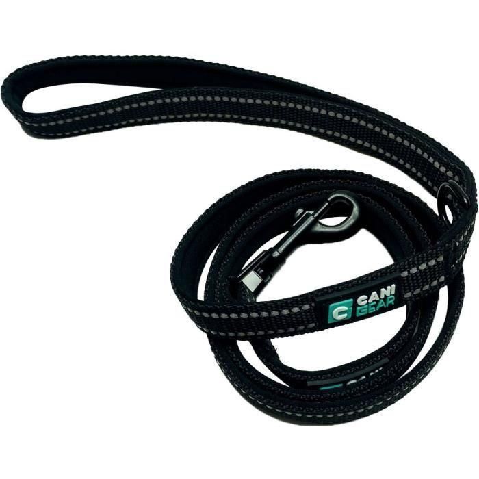 Correa para perros - CANI GEAR - 120 cm - Negro 1 Correa para perros - CANI GEAR - 120 cm - Negro 1