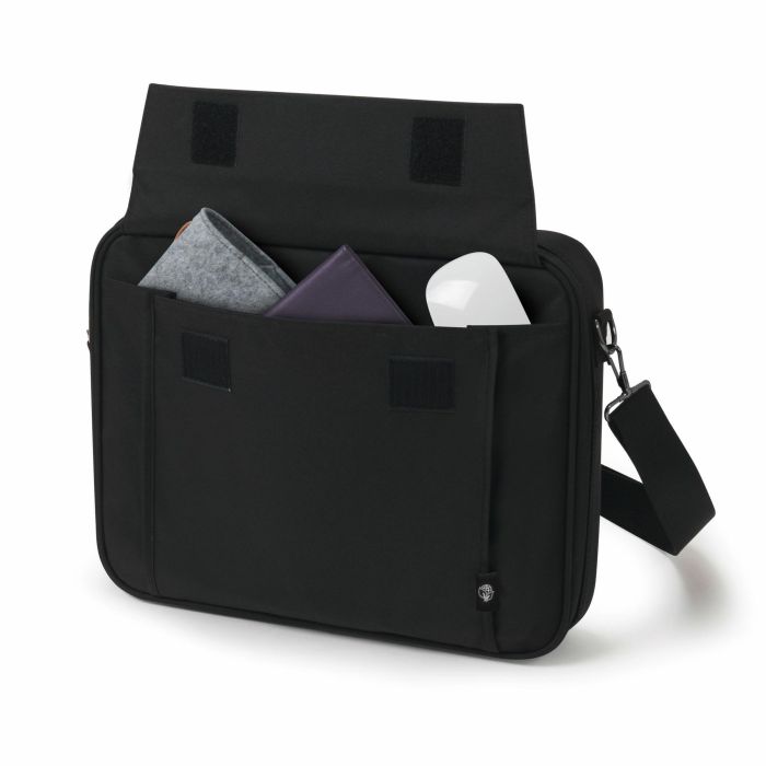 Dicota Eco Multi BASE Funda para Portátil 13-14.1" ECO, Reciclada PET, Protección Acolchada, para Maletín y Hombro, Negra 4 Dicota Eco Multi BASE Funda para Portátil 13-14.1" ECO, Reciclada PET, Protección Acolchada, para Maletín y Hombro, Negra 4