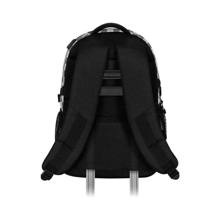 Karactermania Mochila Mickey Run. Plus FAN Move 44x34x21 cm, Gran Capacidad, Puerto USB, Material Ripstop, Gris 7