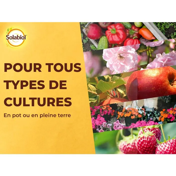 Solabiol Fertilizante Líquido Completo UAB 1L para Cultivos en Maceta y Suelo 3 Solabiol Fertilizante Líquido Completo UAB 1L para Cultivos en Maceta y Suelo 3