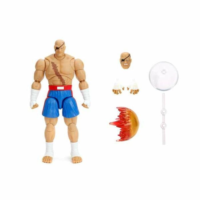 Figura street fighter ii sagat 15 cm 11 Figura street fighter ii sagat 15 cm 11
