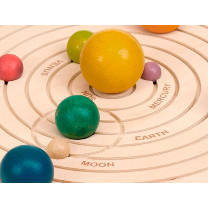 Andreutoys Juego Didáctico Sistema Solar 3D Madera Diámetro Sol Ø 4,5cm 3 Andreutoys Juego Didáctico Sistema Solar 3D Madera Diámetro Sol Ø 4,5cm 3
