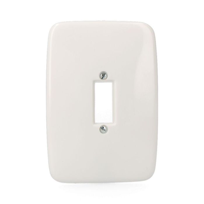 Solera Placa 1 elemento grande Estrella, Polipropileno, 115 x 80 x 8 mm, Blanco, para empotrar