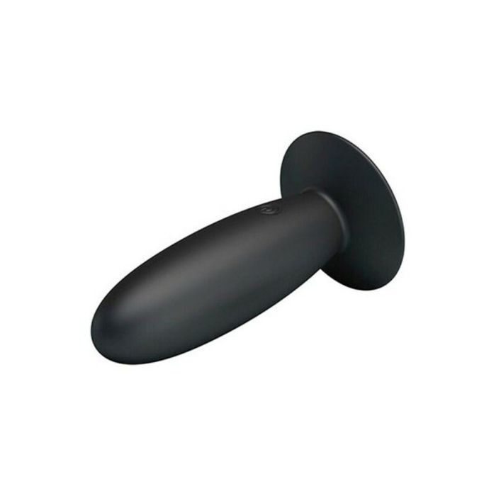 Plug Vibrador Anal Pretty Love Silicona Ventosa Negro 2
