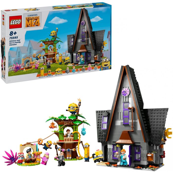 LEGO 75583 Minions Mansión Familiar de Gru y los Minions - Juego de Construcción 868 piezas para niños 8+ años 13 LEGO 75583 Minions Mansión Familiar de Gru y los Minions - Juego de Construcción 868 piezas para niños 8+ años 13