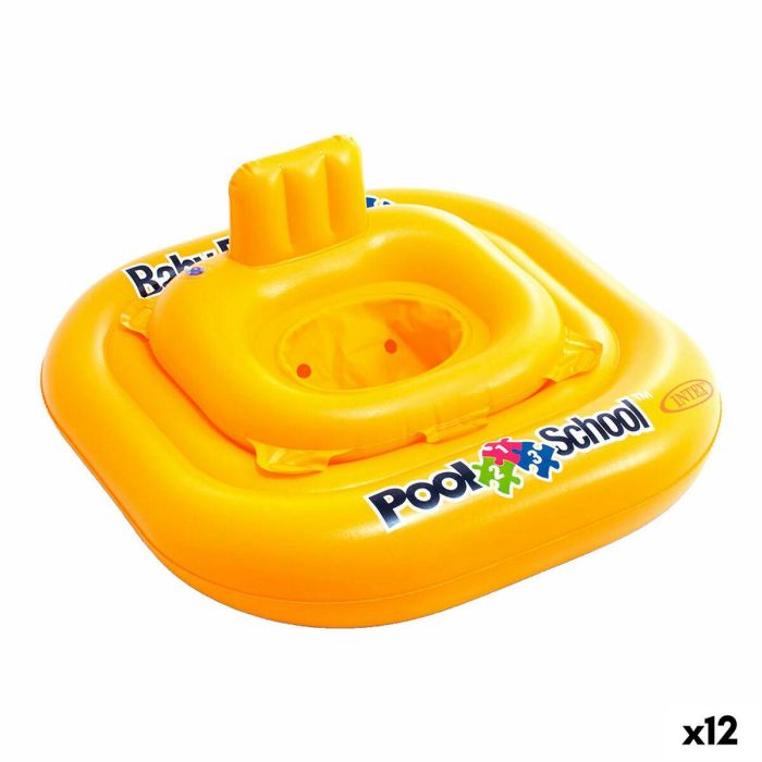 Flotador de bebé Intex Amarillo 79 x 23 x 79 cm (12 Unidades) Flotador de bebé Intex Amarillo 79 x 23 x 79 cm (12 Unidades)