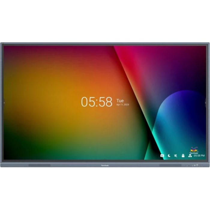 Viewsonic IFP7533-G pantalla de señalización Panel plano interactivo 190,5 cm (75") LCD 350 cd / m² 4K Ultra HD Negro Pantalla táctil Procesador incorporado Android 11 Viewsonic IFP7533-G pantalla de señalización Panel plano interactivo 190,5 cm (75") LCD 350 cd / m² 4K Ultra HD Negro Pantalla táctil Procesador incorporado Android 11