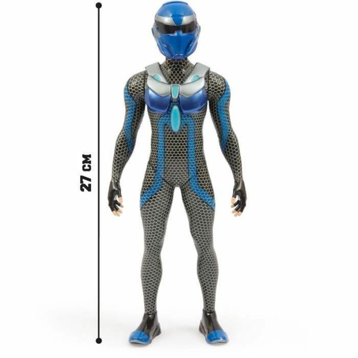 Gormiti Figura Articulada Vástago con Armadura Modelo Agua GRV032 - 27 cm 4