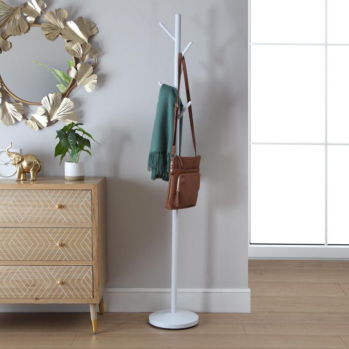 Perchero Blanco Eveline Versa 28X170CM 1