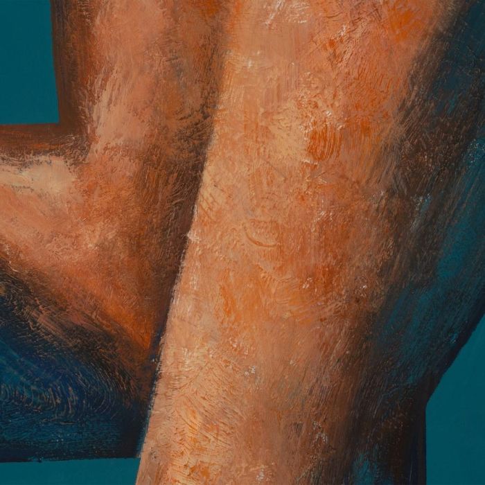 Pintura Abstracto 2/M Lienzo Decoración 70 X 140 cm