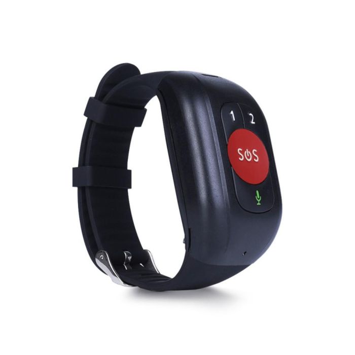 Leotec Pulsera Smartband Senior Smart Band 4G Roja y Negra LESB01R con GPS, Ritmo Cardíaco y Llamadas 1