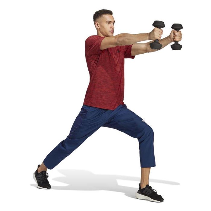 Pantalón Largo Deportivo Adidas Designed For Movement Azul Hombre 3 Pantalón Largo Deportivo Adidas Designed For Movement Azul Hombre 3