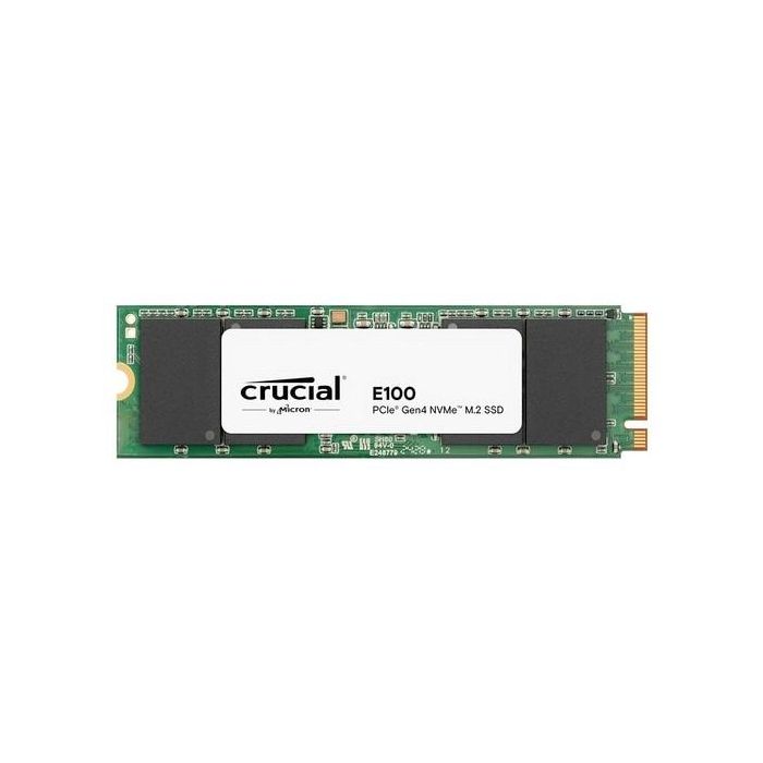 Crucial E100 SSD Disco Duro Sólido 480 GB PCIe Gen 4.0 x4 NVMe M.2 2280 Lectura 4700 MB/s Escritura 2500 MB/s CT1000E100SSD8
