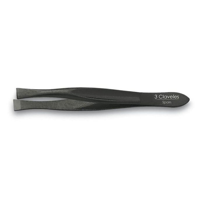 Pinza Ancha Negra 8 cm. D 3C Tres Claveles