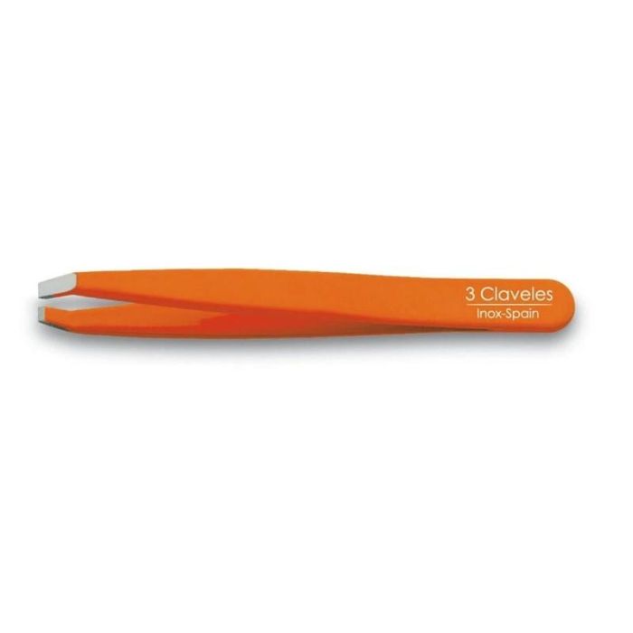 Pinza Inox P.Cangrejo Naranja 9 cm. D 3C Tres Claveles