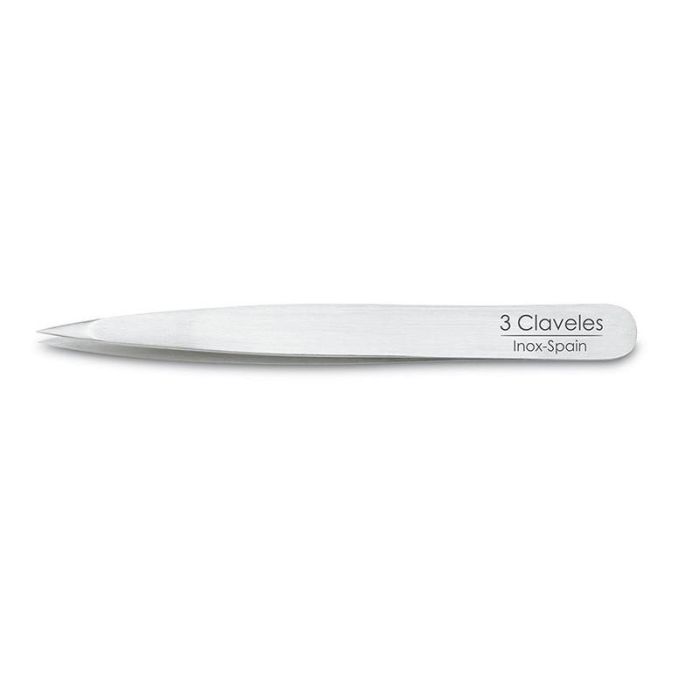 Pinza Punta Inox 10 cm. D 3C Tres Claveles