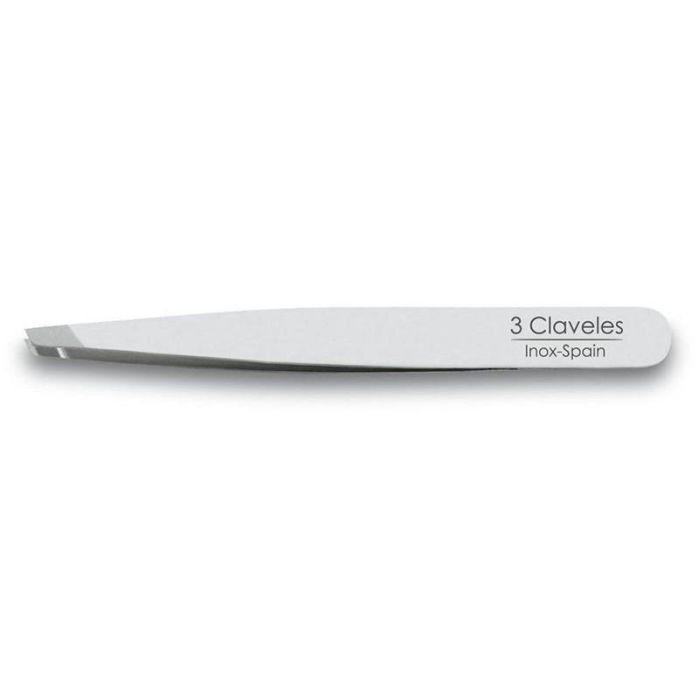 Pinza Sesgada Inox 10 cm D 3C Tres Claveles