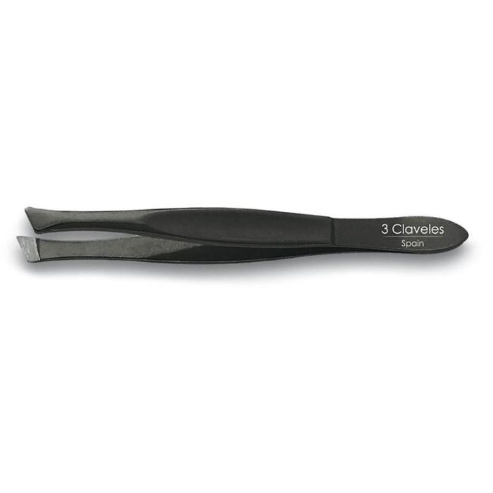 Pinza Sesgada Negra 8 cm. D 3C Tres Claveles