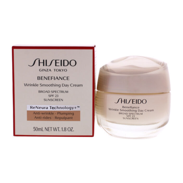 Crema Antiedad de Día Shiseido Benefiance Wrinkle Smoothing Spf 25 50 ml