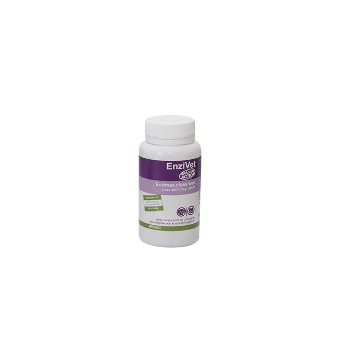 Stangest Enzivet 60 Cápsulas - Enzimas Digestivas para Perros, Gatos y Más - Mejora la Absorción de Nutrientes