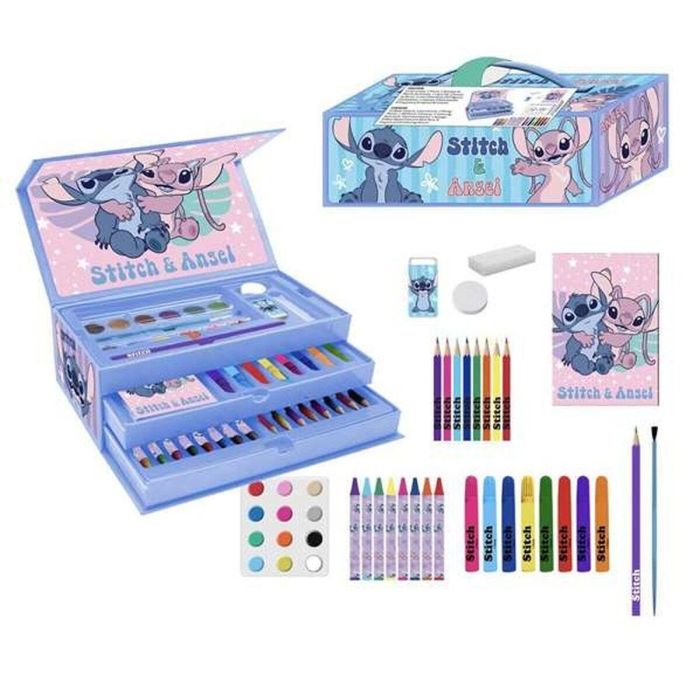 Caja de Actividades para Colorear Stitch Azul Caja de Actividades para Colorear Stitch Azul