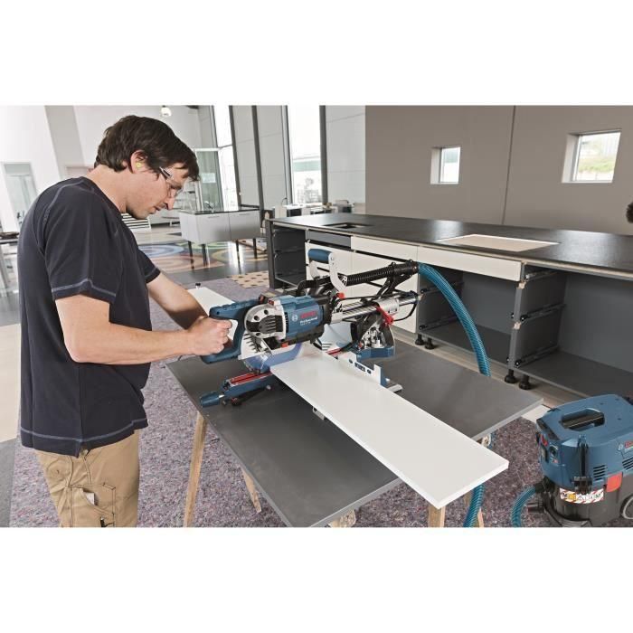 Bosch Professional GCM 8 SDE Sierra de Inglete Radial 1600W, Disco 261mm, Eje 30mm, Velocidad Variable, Inclinación Ambos Lados 2 Bosch Professional GCM 8 SDE Sierra de Inglete Radial 1600W, Disco 261mm, Eje 30mm, Velocidad Variable, Inclinación Ambos Lados 2