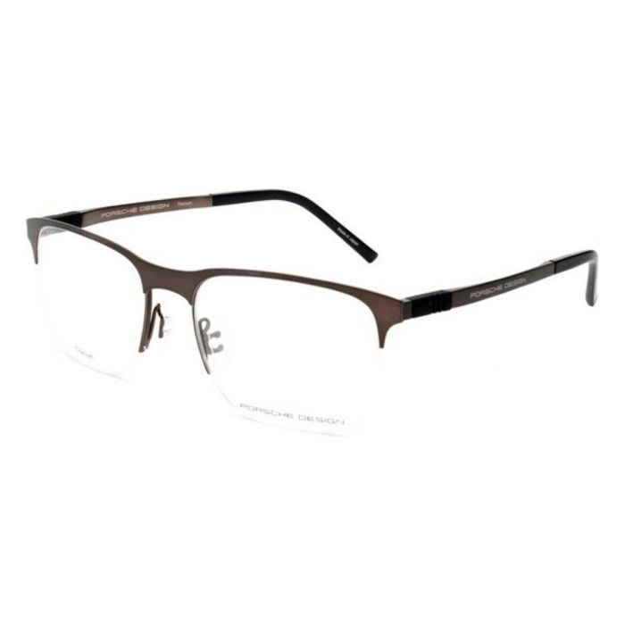 Montura de Gafas Hombre Porsche P8322 Marrón ø 54 mm Montura de Gafas Hombre Porsche P8322 Marrón ø 54 mm