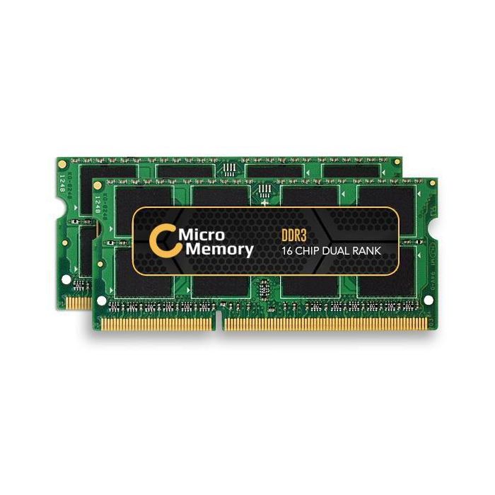 CoreParts Módulo de Memoria RAM 16GB DDR3 1600MHz SO-DIMM de Alto Rendimiento para Portátiles