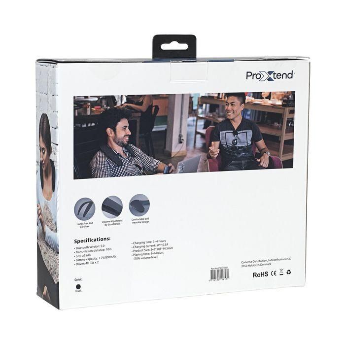 ProXtend Altavoz de Cuello Bluetooth Neck One, Ligero para Conversaciones, Música o Juegos, hasta 11 Horas de Autonomía 5