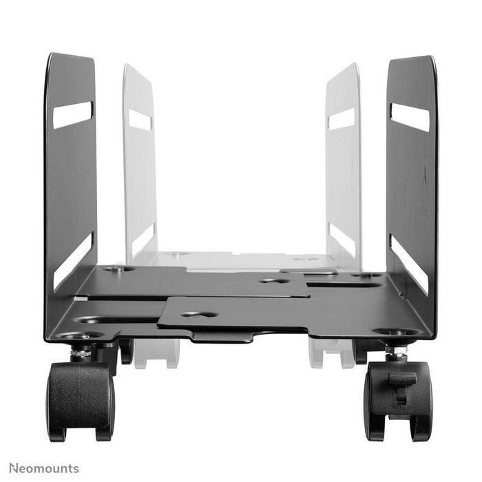 Neomounts CPU-M100Black - Soporte Móvil Ajustable para CPU y Torres PC, Instalación Vertical, Ancho 12-21 cm, con Ruedas Bloqueables - Negro 3