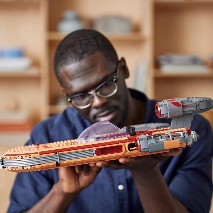 LEGO Star Wars 75341 Deslizador terrestre de Luke Skywalker, modelo de nave espacial, adultos 3 LEGO Star Wars 75341 Deslizador terrestre de Luke Skywalker, modelo de nave espacial, adultos 3