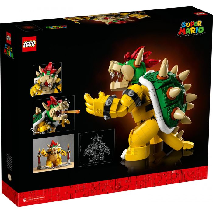 LEGO 71411 Super Mario El Poderoso Bowser - Figura Kit de Construcción Coleccionable 3