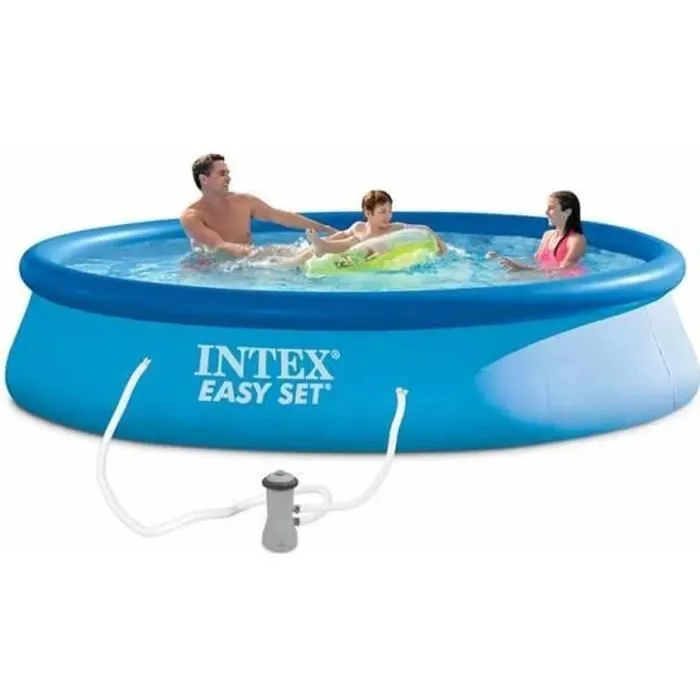 Intex Kit Piscina Autoportante Easy Set 396 x 84 cm 1 Intex Kit Piscina Autoportante Easy Set 396 x 84 cm 1