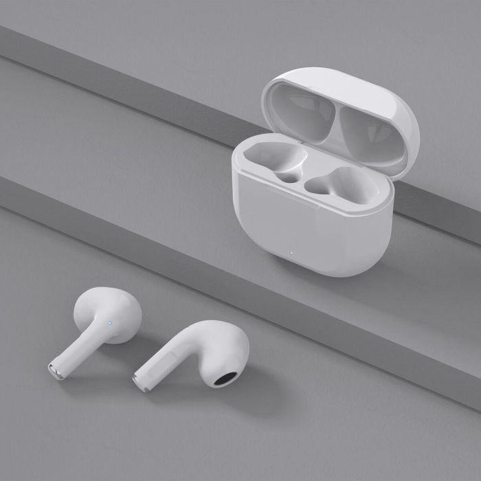 myway auriculares estéreo Bluetooth Pro touch control blancos 5