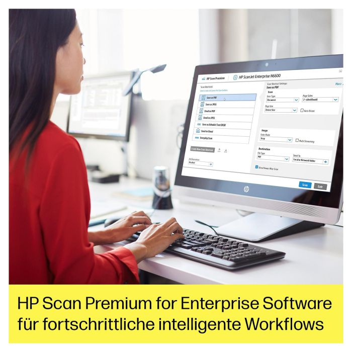 HP Escaner documental ScanJet Enterprise Flow N6600 fnw1 5