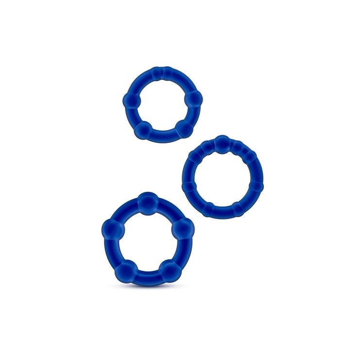 Anillo para el Pene Blush Stay Hard Azul Anillo para el Pene Blush Stay Hard Azul