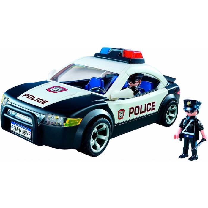 Playmobil 5673 Coche de Policía City Action Americano con 2 figuras y luz intermitente 1 Playmobil 5673 Coche de Policía City Action Americano con 2 figuras y luz intermitente 1