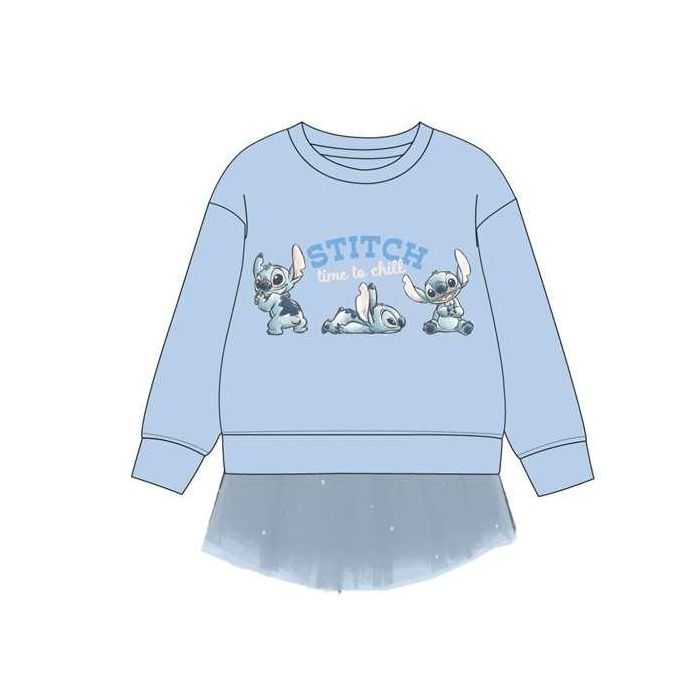 Sudadera french terry tul stitch 5 años 0 Sudadera french terry tul stitch 5 años 0
