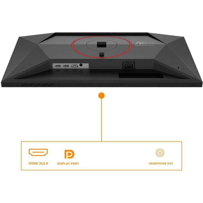 AOC 24G4HA Monitor Gaming 23.8" Full HD Fast IPS 200Hz 1ms GtG con 2xHDMI+DP negro/rojo 10 AOC 24G4HA Monitor Gaming 23.8" Full HD Fast IPS 200Hz 1ms GtG con 2xHDMI+DP negro/rojo 10