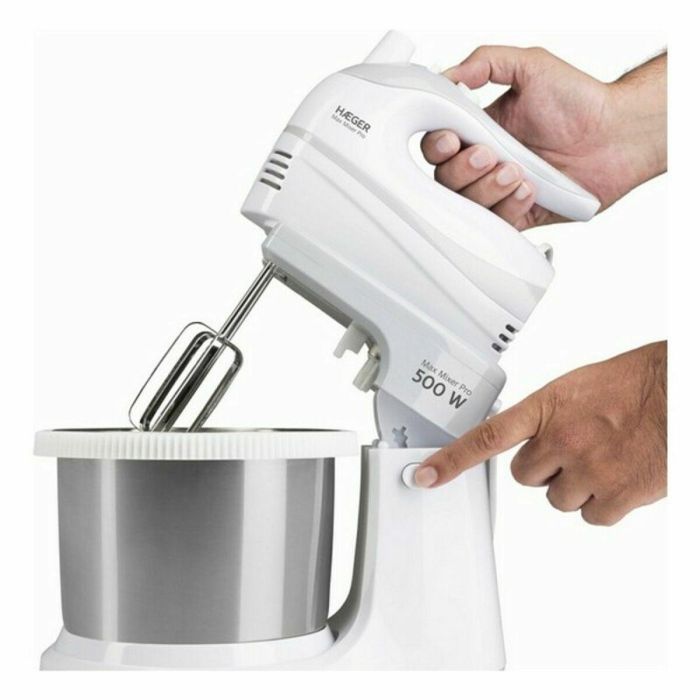 Batidora-Amasadora con Bol Haeger BL-5BW.009A 2 L 500 W 500W 1