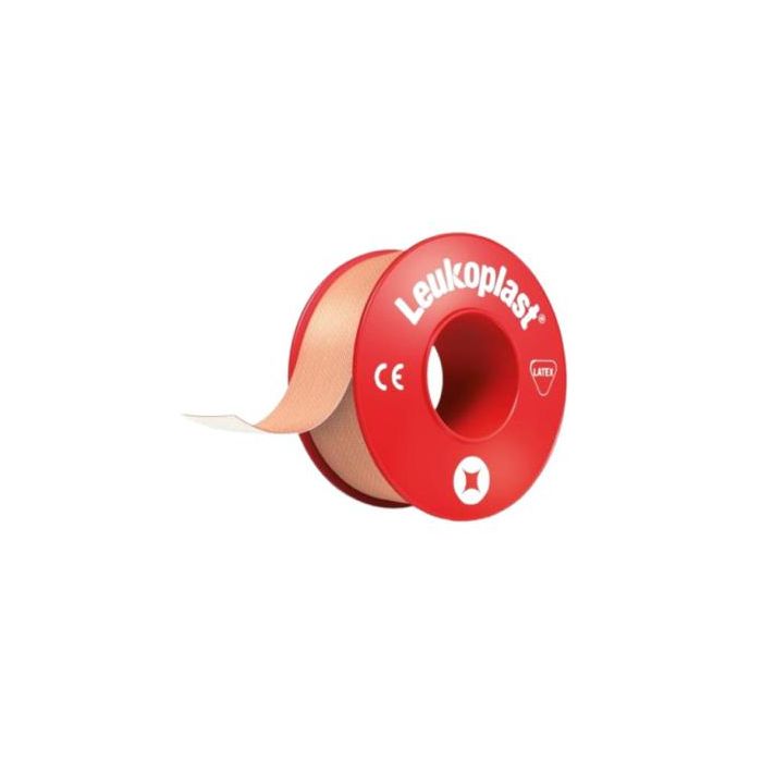 Leukoplast Esparadrapo de Tela Color Carne 10 cm x 10 m, 1 Unidad