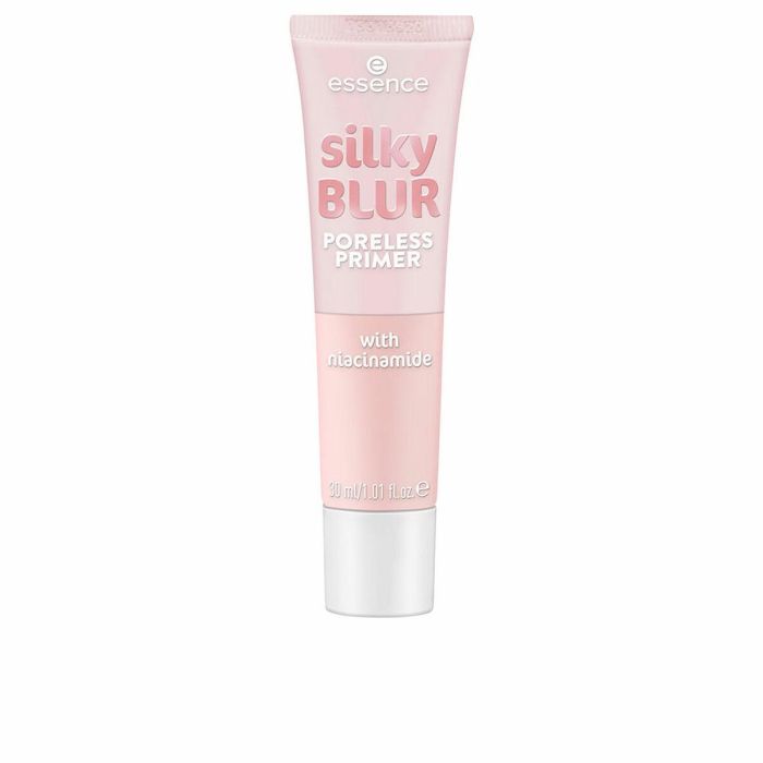 Essence SKILKY BLUR Prebase Suavizante Facial Anti Poros con Niacinamida y Aroma Floral 30 ml