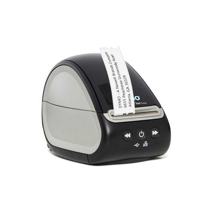 Dymo 2112723 Impresora Etiquetas LabelWriter 550 Turbo Térmica USB LAN Negra Reconocimiento Automático Alta Velocidad Dymo 2112723 Impresora Etiquetas LabelWriter 550 Turbo Térmica USB LAN Negra Reconocimiento Automático Alta Velocidad