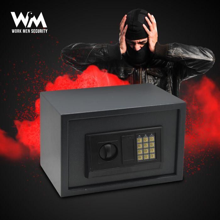 SEGURIDAD LABORAL Caja fuerte electrónica con código 16L 25x35x25 cm 4 SEGURIDAD LABORAL Caja fuerte electrónica con código 16L 25x35x25 cm 4