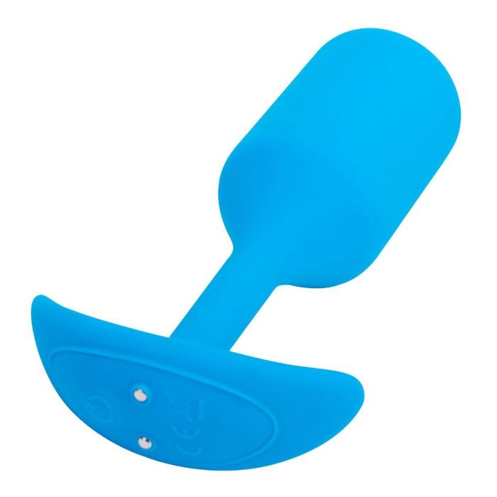 Plug Anal B-Vibe Vibrating Snug 3 Azul (3,7 x 13,8 x 1 cm) 5